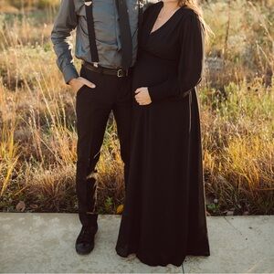 Baltic Born “Olivia” dress in black. Bump friendly!